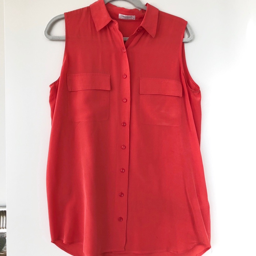 💥Equipment Coral Blouse